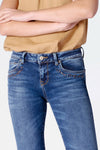 Nicole X Jama Studs Mid Rise Skinny Jeans