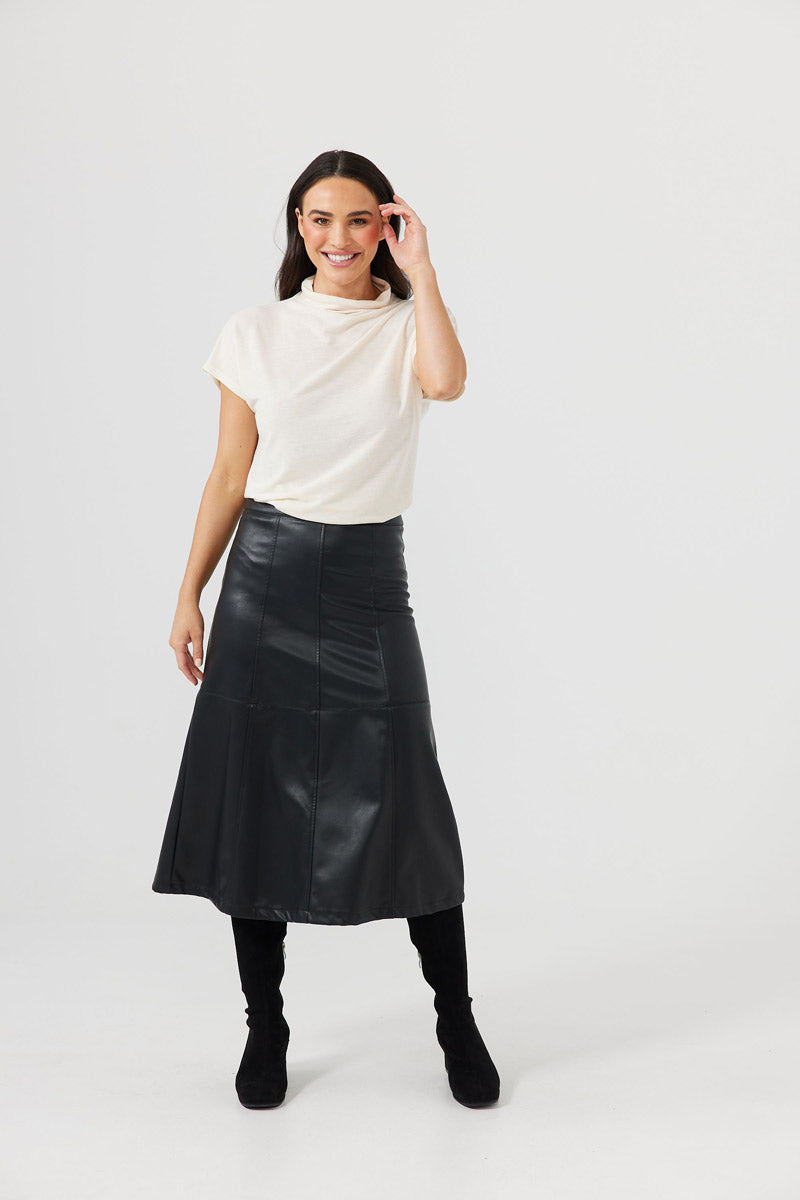 Matrix Midi Skirt