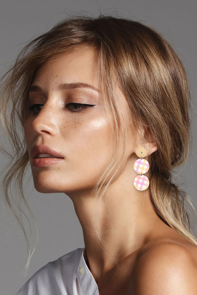 Tria Circle Stud Pack Earrings