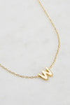 Letter Necklace W