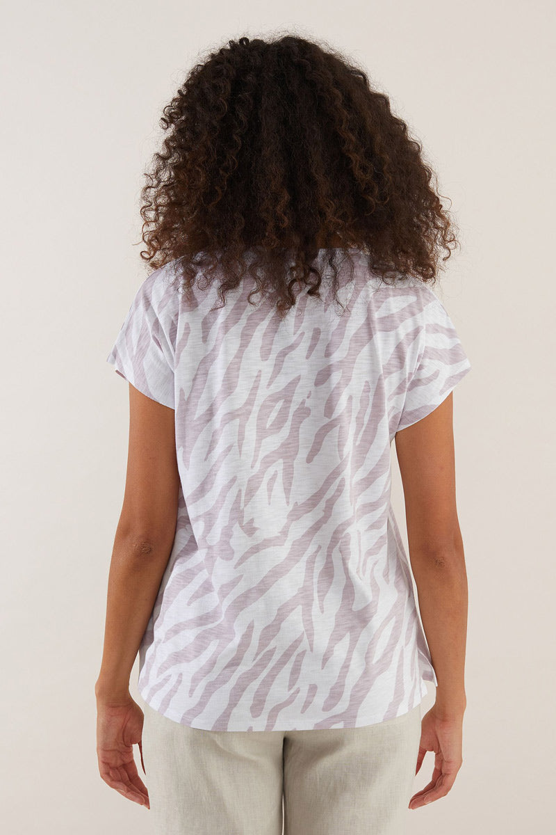 Wave Print Tee