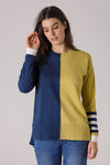 COLOUR BLOCK JUMPER