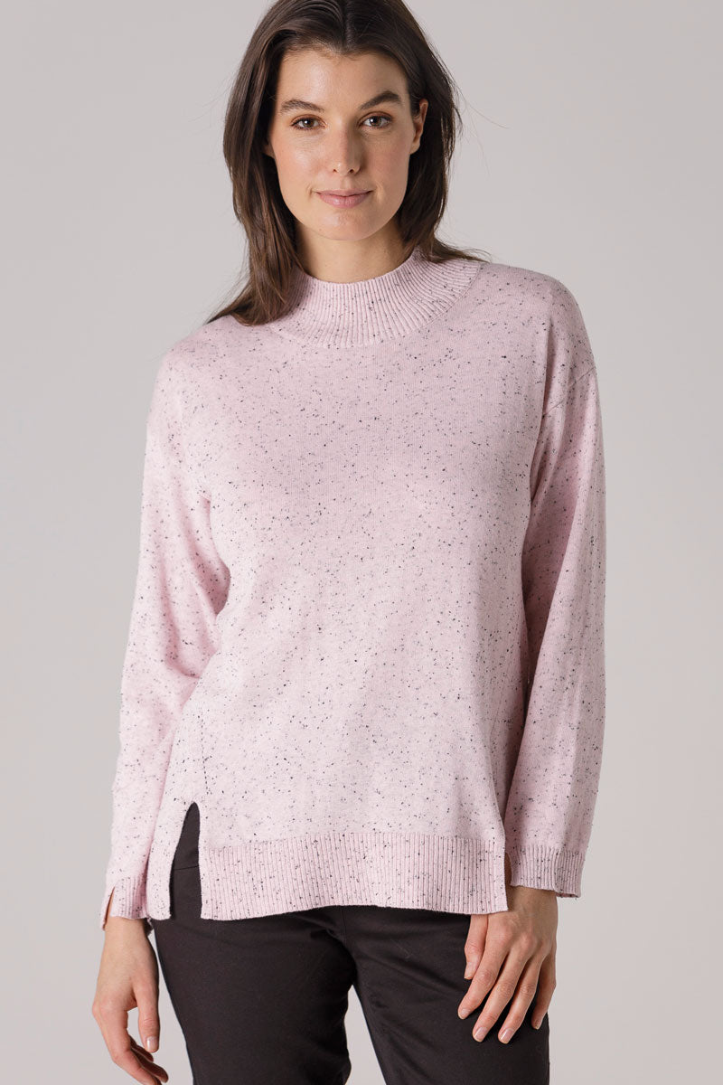 NOTCH HEM KNIT