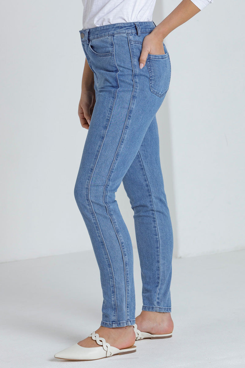 Panelled Jean